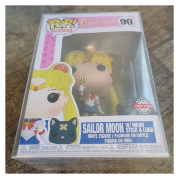 Sailor Moon 🌚 With Cat FunkoPop! - Picture 2 of 4